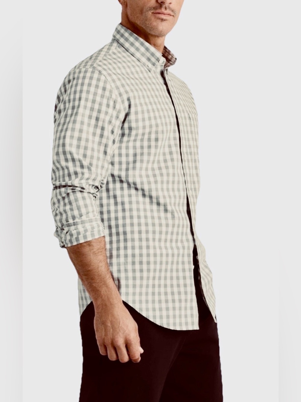 Faherty xxl 2x gingham check shirt fancy casual wear